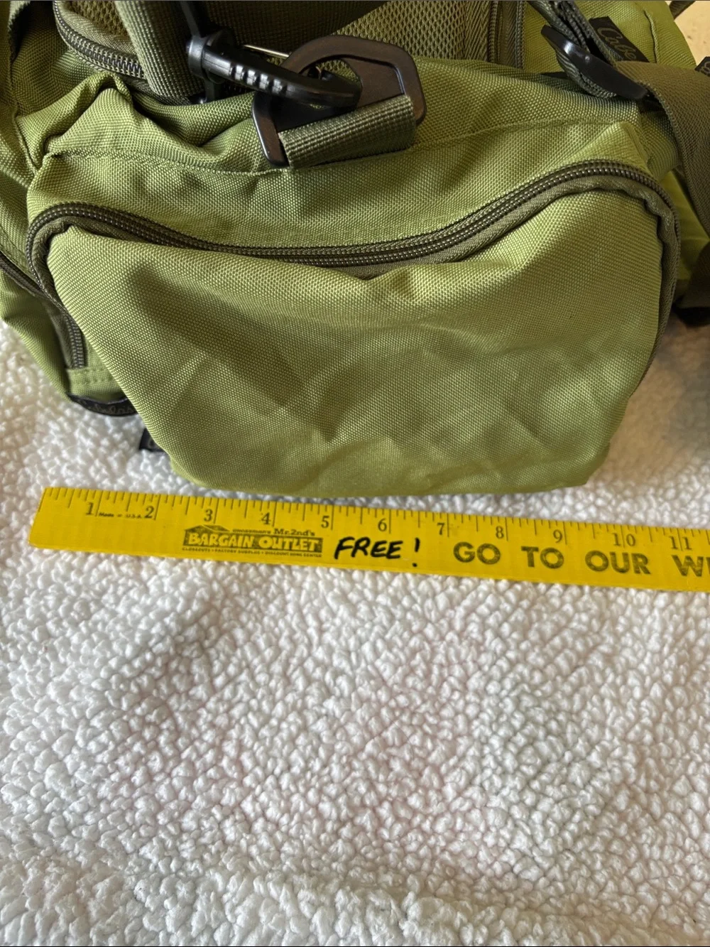 Cabela's Olive Green Messenger Bag
